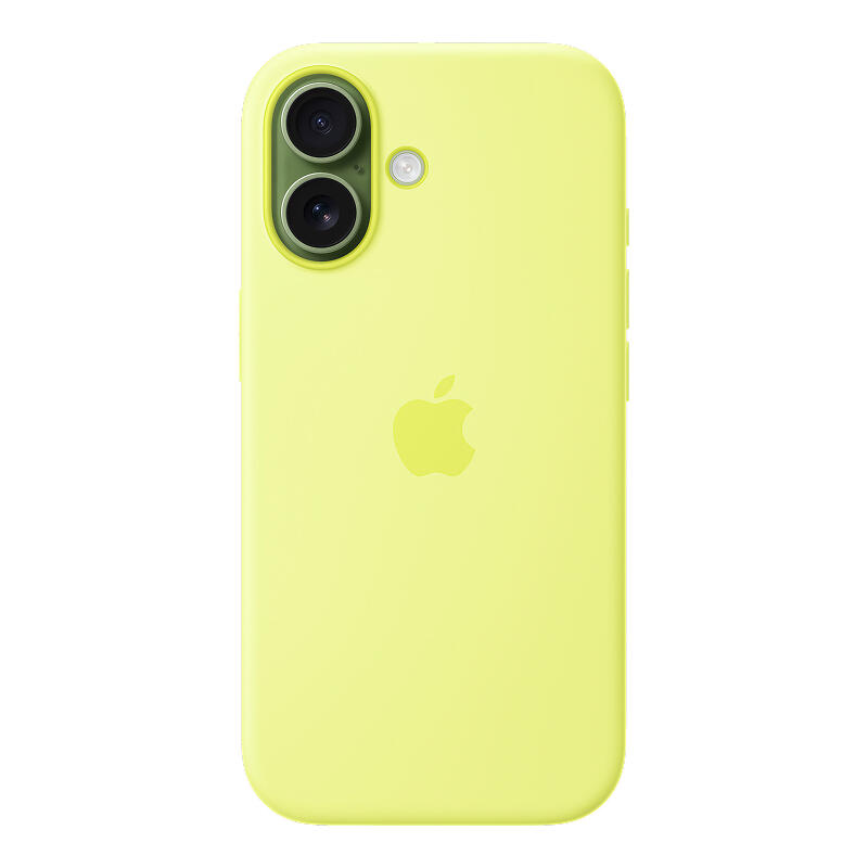 Силиконовый чехол для iPhone 17 (Neon Yellow) Неоновый желтый
