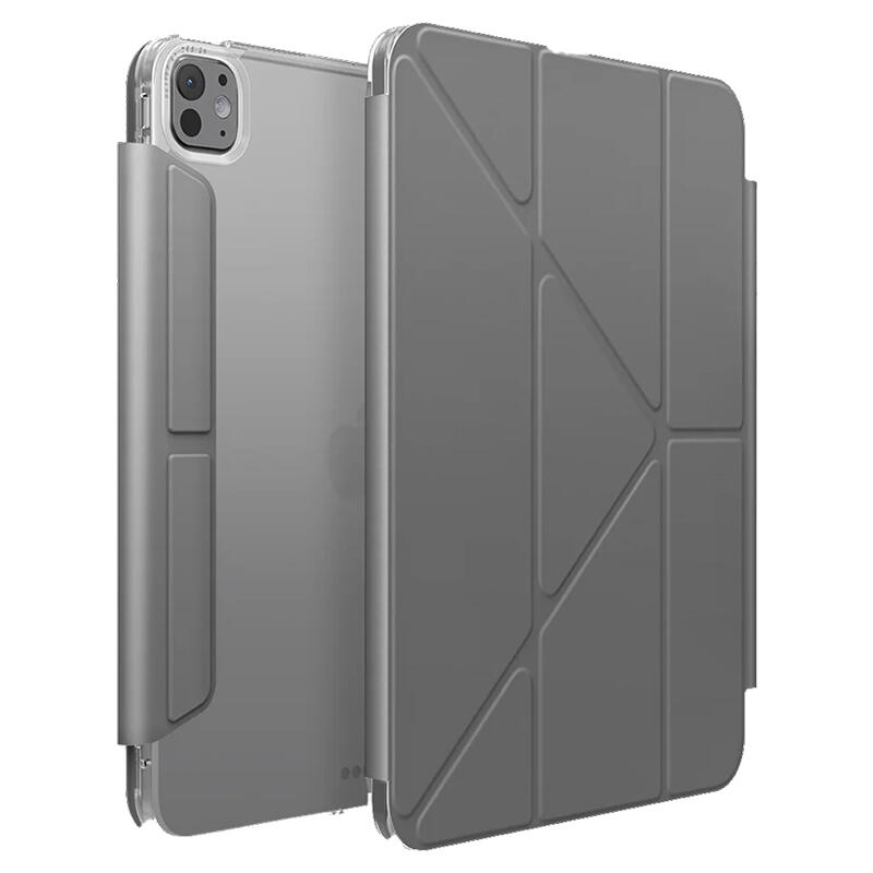 Чехол-книжка Uniq Camden Click для iPad Pro 2024/2025 11" Серый