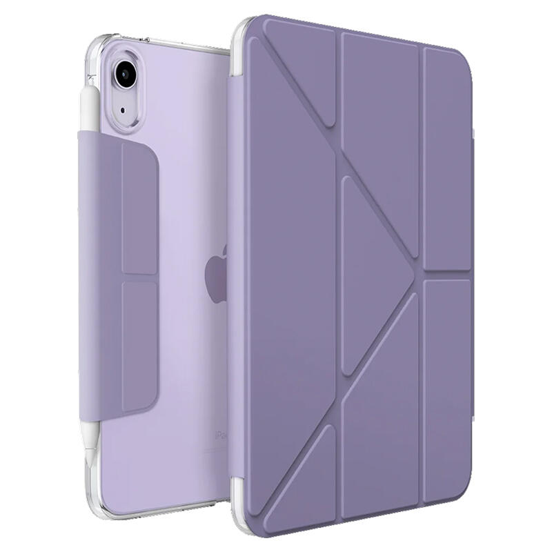 Чехол-книжка Uniq Camden для iPad mini 8,3" 7-го и 6-го поколения Лавандовый