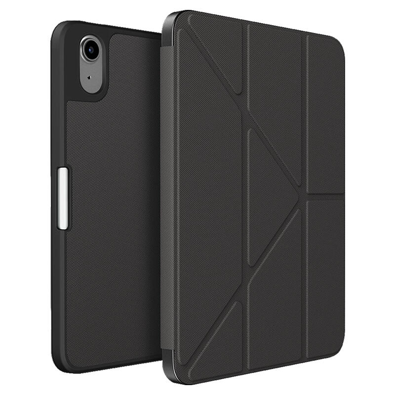 Чехол-книжка Uniq Transforma для iPad mini 8,3" 7-го и 6-го поколения Темно-серый
