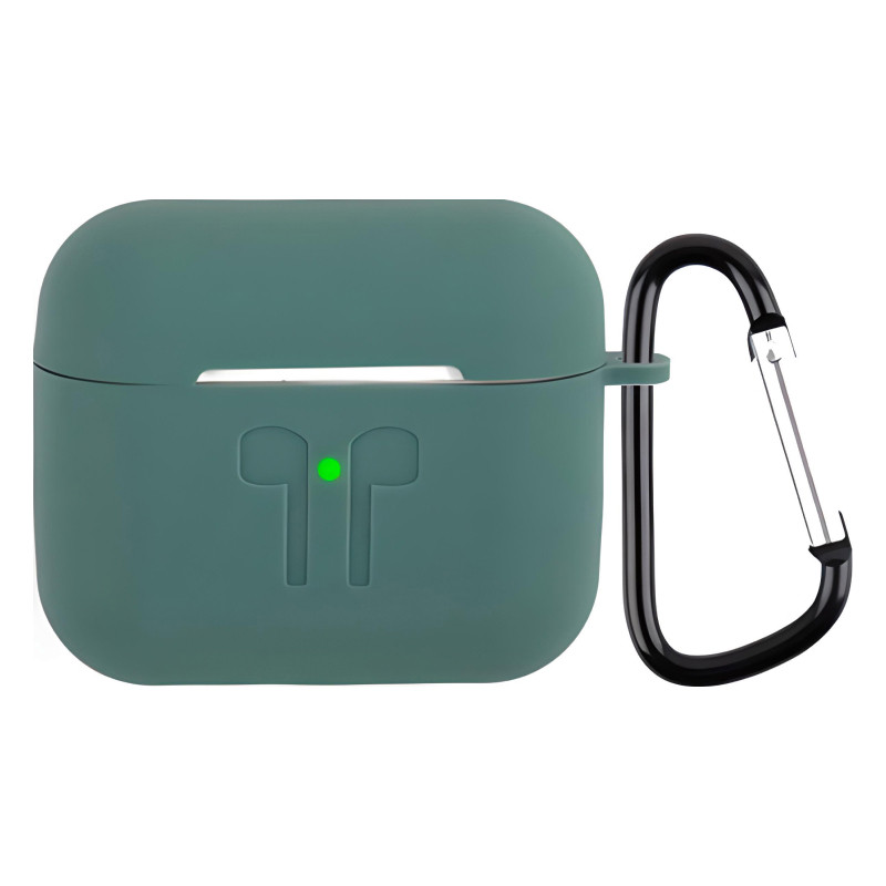 Силиконовый чехол для AirPods 3 Мятно-бирюзовый