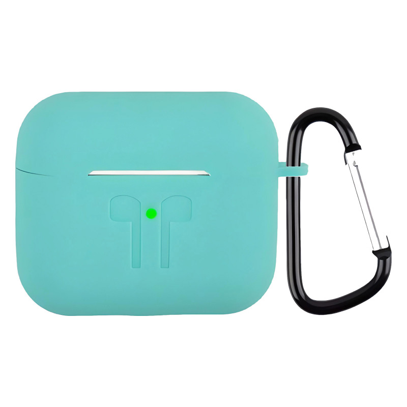 Силиконовый чехол для AirPods 3 Аквамариновый