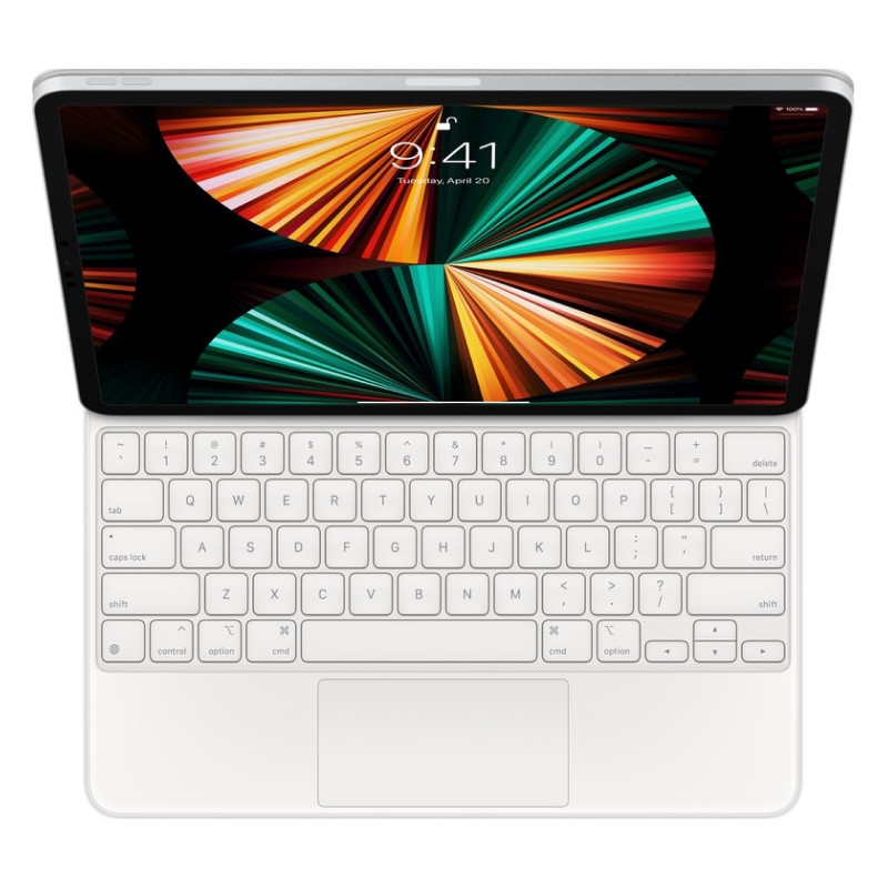 Чехол-клавиатура Apple Magic Keyboard iPad Pro 2021/2022 12,9" Белый (MJQL3)