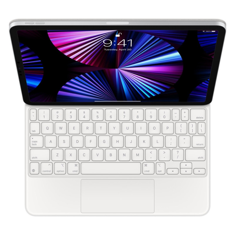 Чехол-клавиатура Magic Keyboard для iPad Pro 2018/2021/2022 11" Белый (MJQJ3)