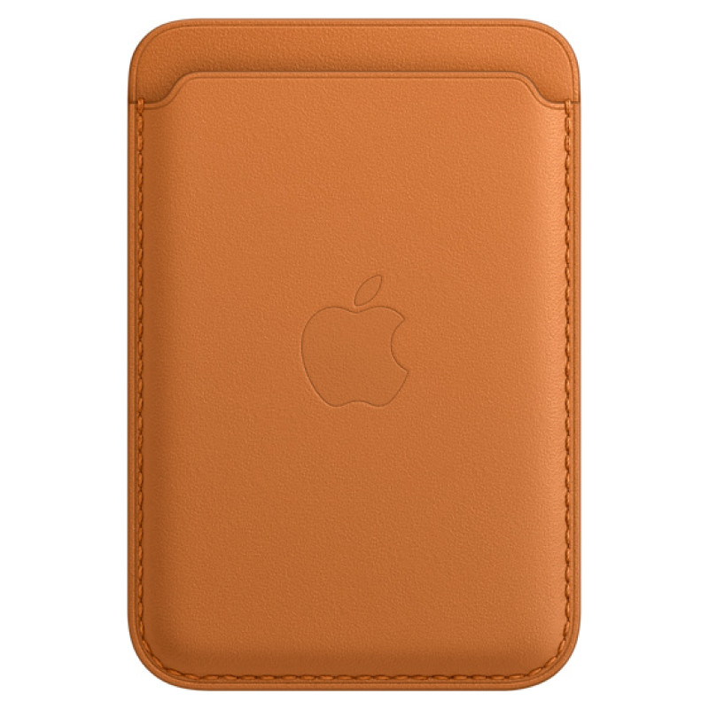 Кардхолдер Leather Wallet MagSafe Золотисто-коричневый