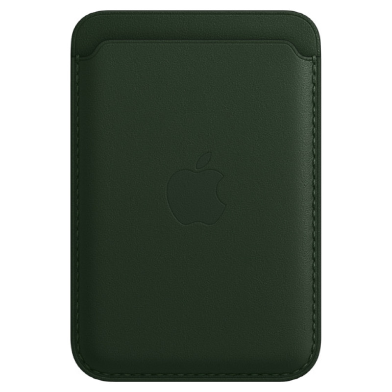 Кардхолдер Leather Wallet MagSafe Зелёная секвойя