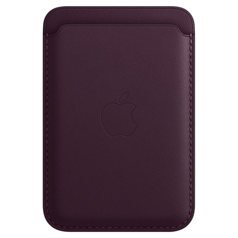 Кардхолдер Leather Wallet MagSafe Тёмная вишня