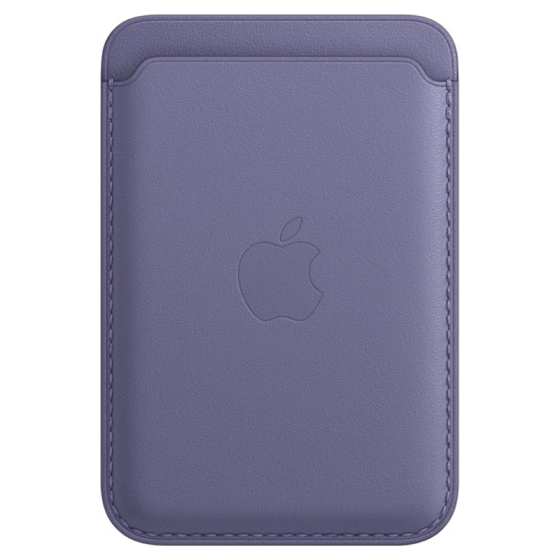 Кардхолдер Leather Wallet MagSafe Сиреневая глициния