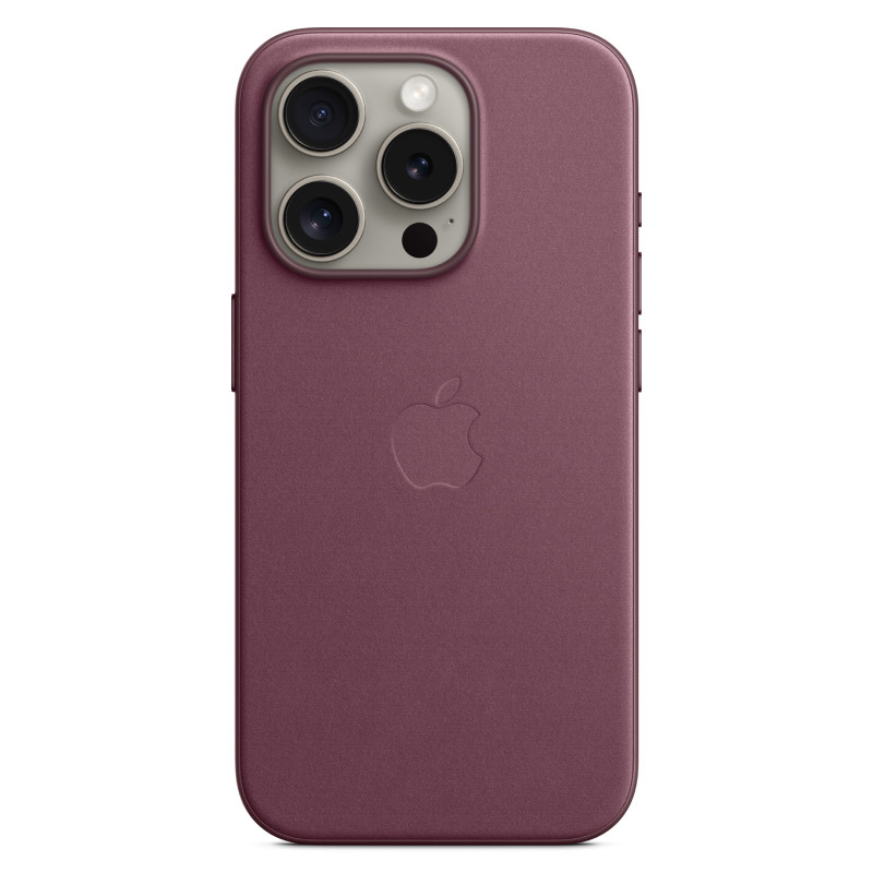Чехол FineWoven MagSafe для iPhone 15 Pro Шелковица
