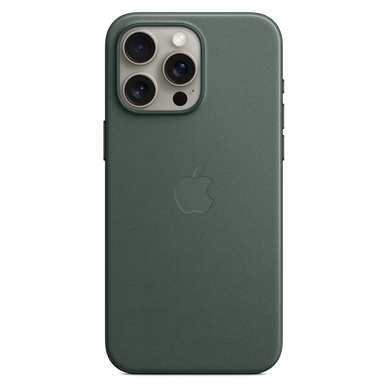 Чехол FineWoven MagSafe для iPhone 15 Pro Max Зеленый