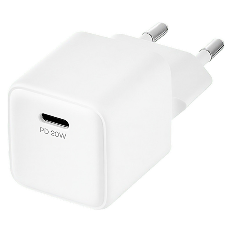 Сетевое зарядное устройство uBear Bridge 20W (USB-C) Белый