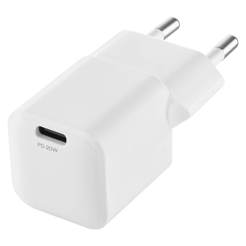 Сетевое зарядное устройство uBear Pulse 20W (USB-C) Белый