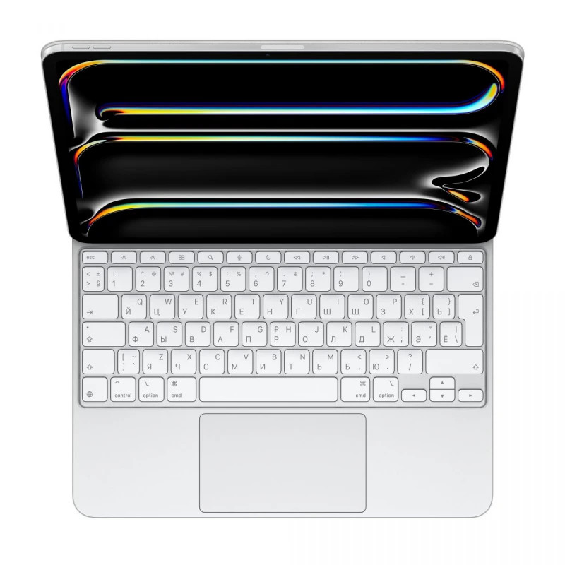 Чехол-клавиатура Apple Magic Keyboard iPad Pro 2024/2025 13"Белый (MWR43)
