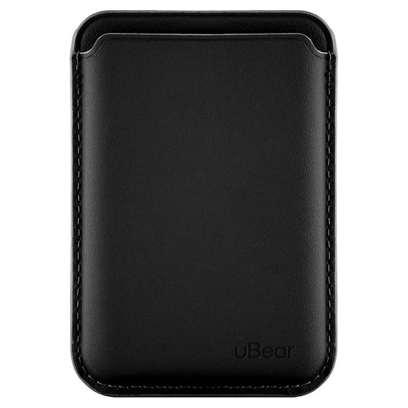 Кардхолдер uBear Leather Shell Case для iPhone Черный