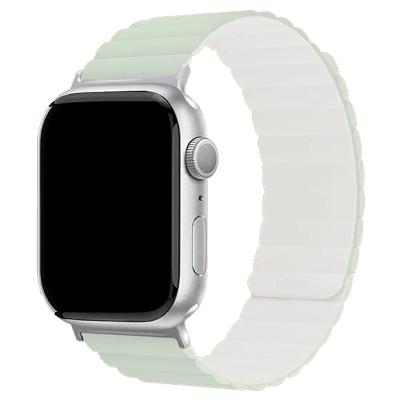 Силиконовый ремешок uBear Mode Strap для Apple Watch 40-42 мм Шалфей/Бежевый