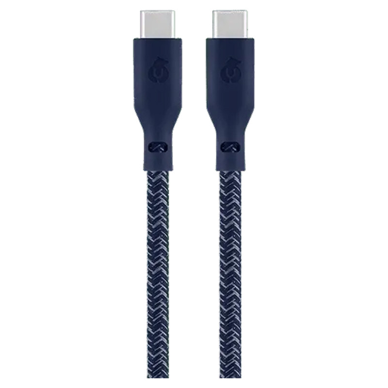 Кабель uBear Trend с разъёмом USB-C/USB-C (1.2 м) Синий