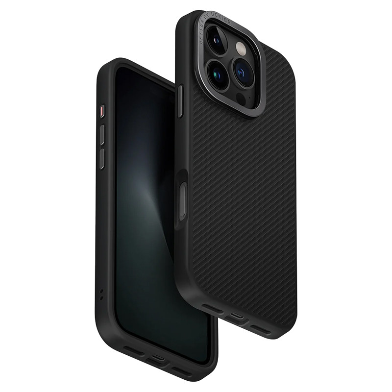 Чехол Uniq Hybrid Keva Max MagSafe для iPhone 16 Pro Max Черный