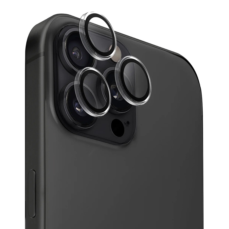 Защитное стекло объектива камеры Uniq Optix для iPhone 16 Pro/Pro Max Прозрачный
