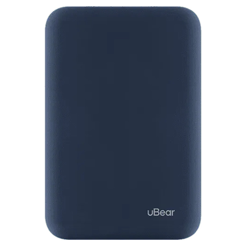 Внешний аккумулятор uBear Flow MagSafe 5000 mAh Темно-синий