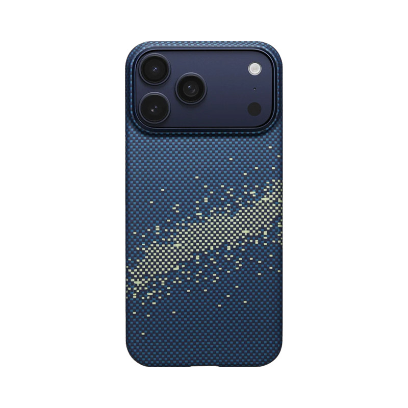 Чехол Pitaka Edge (Ultra-Slim) Case для iPhone 17 Pro Млечный путь (Milky way galaxy)