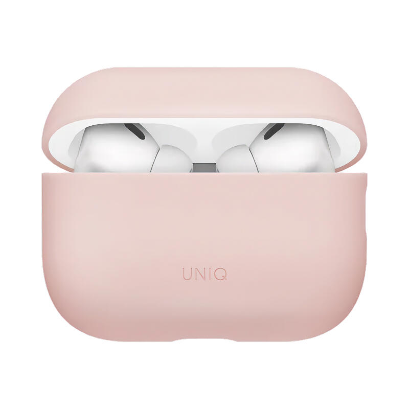 Защитный силиконовый чехол Uniq Lino для AirPods Pro 3 Розовый