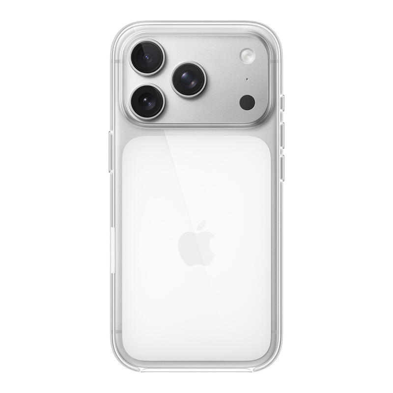 Пластиковый прозрачный чехол MagSafe для iPhone 17 Pro