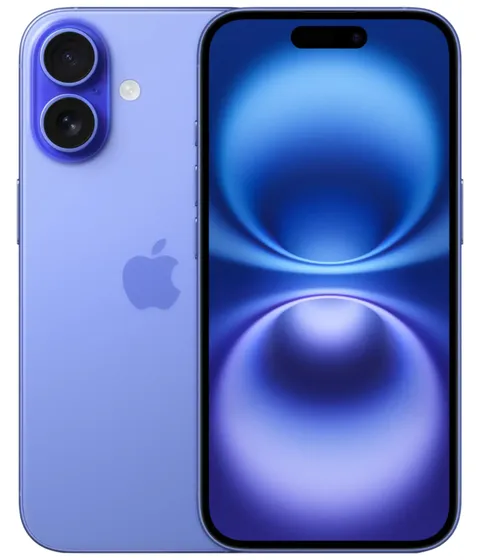 Apple iPhone 16, Ultramarine (Sim + eSim) 128 GB