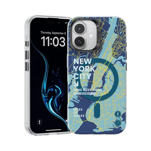 Чехол Benks New York MagSafe для iPhone 16