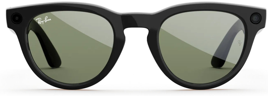 Ray-Ban Meta Headliner RW4009 Shiny Jeans/Polar Dusty Red