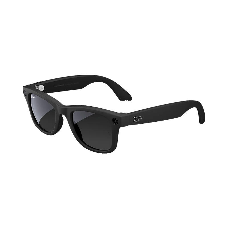 Ray-Ban Meta Wayfarer RW4006 Shiny Black/G15 Green