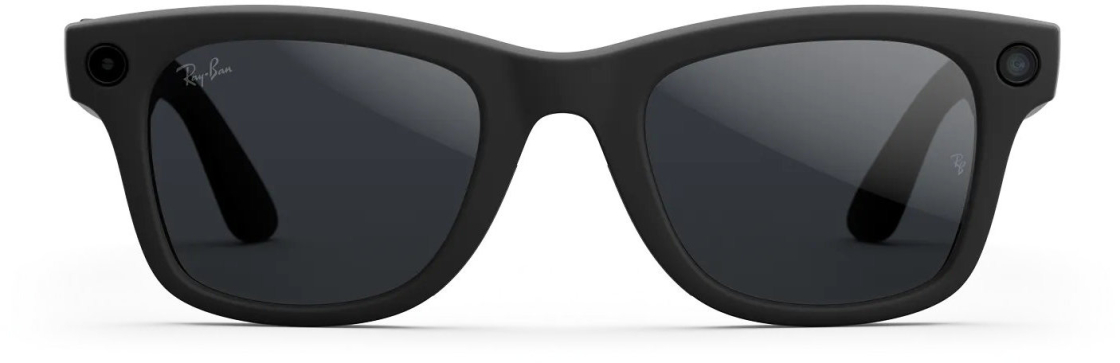 Ray-Ban Meta Wayfarer RW4012 2gen Matte Black/Clear