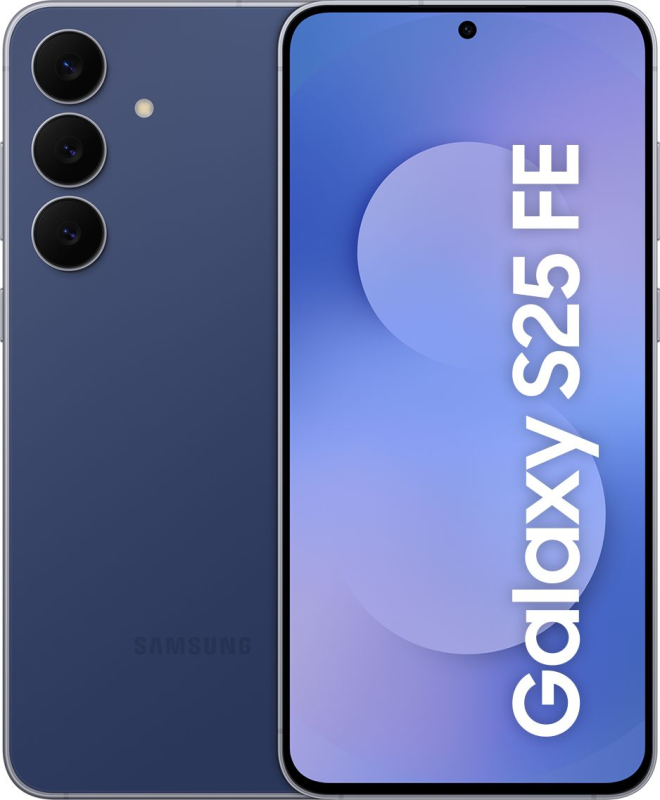 Смартфон Samsung Galaxy S25 FE 256 ГБ Синий