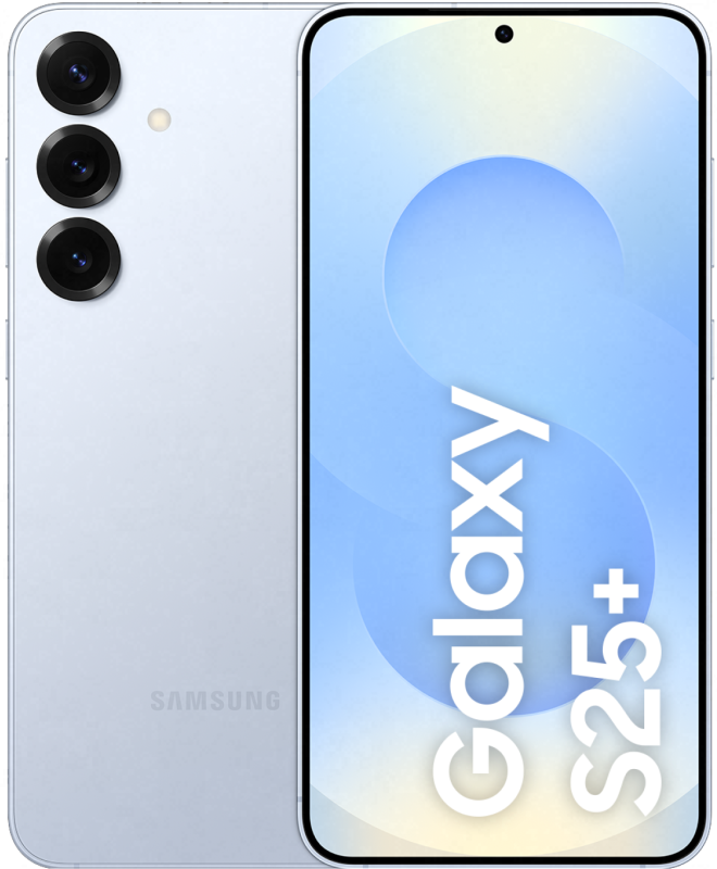 Смартфон Samsung Galaxy S25+ 12 ГБ/256 ГБ, Голубой