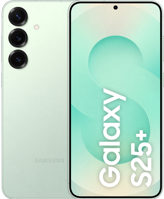 Смартфон Samsung Galaxy S25+ 12 ГБ/256 ГБ, Мятный