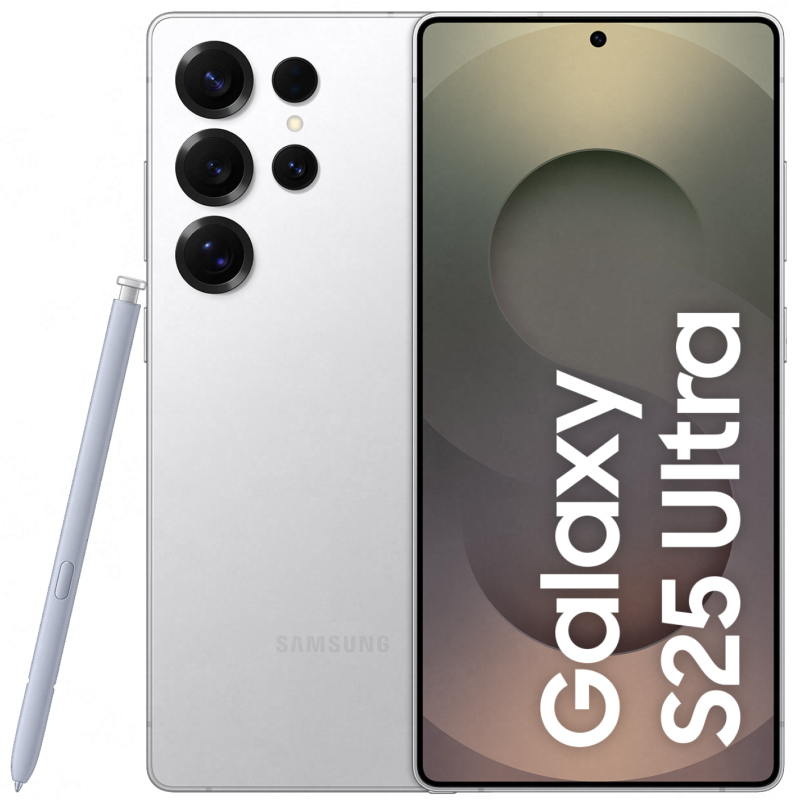 Смартфон Samsung Galaxy S25 Ultra 12 ГБ/512 ГБ, Серебряный титан