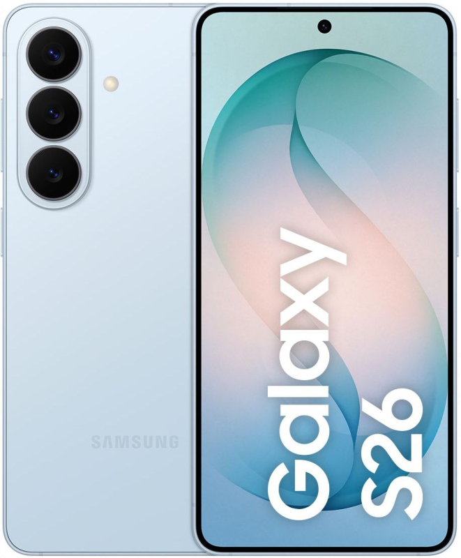 Смартфон Samsung Galaxy S26 12 ГБ/512 ГБ, Голубой